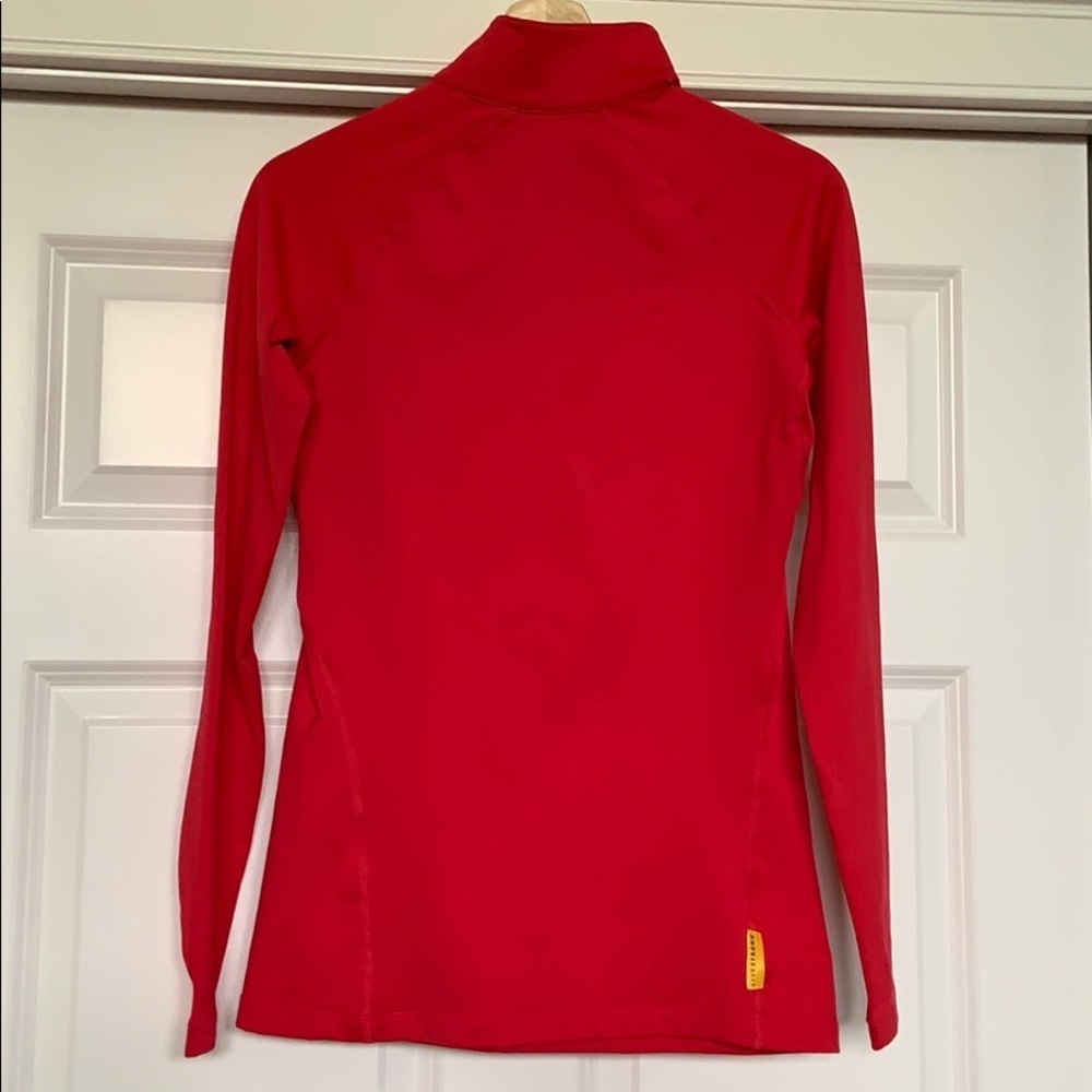 NEW NIKE LIVESTRONG 1/4” Zip L/S Athletic Top sz M - Picture 2 of 3